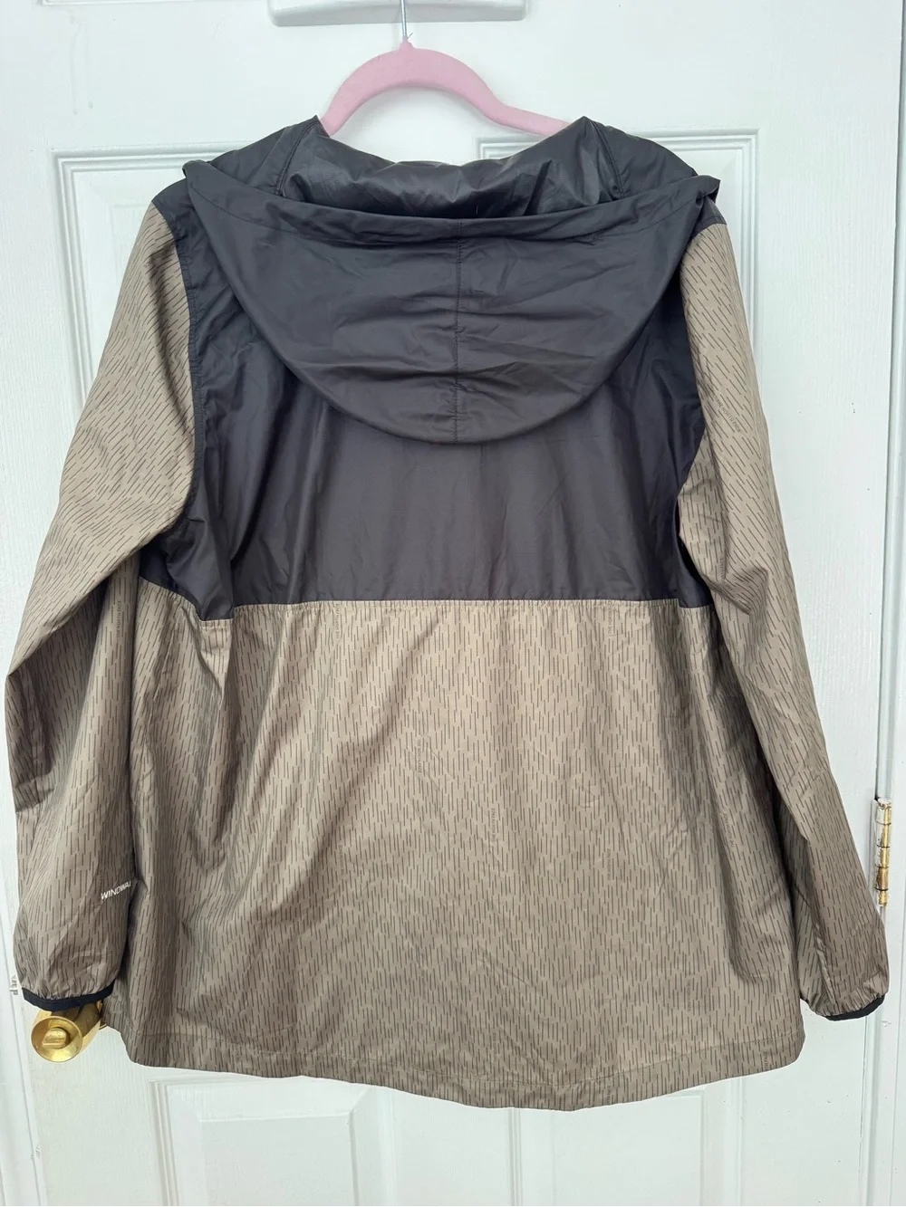 The North Face Women’s WINDWALL Windbreaker Jacket - Black & Olive Size Lrg NWOT